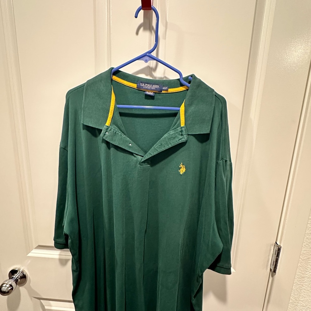 Multiple polo shirts